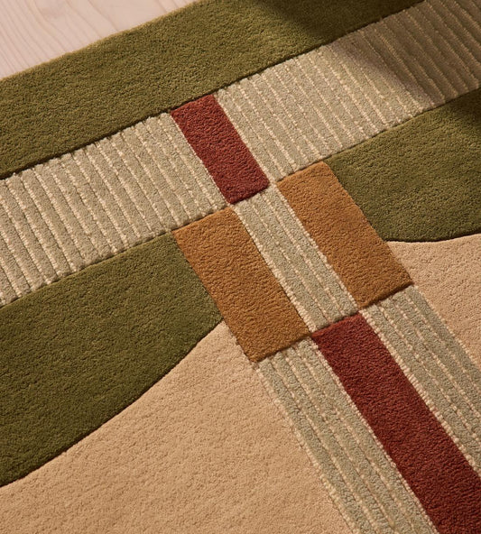 Premium Quality Handmade Modern Abstract Hand-Tufted Designer Area Rug Custom  for Living Room Bedroom 100% Wool soft thick Rug Gift for home