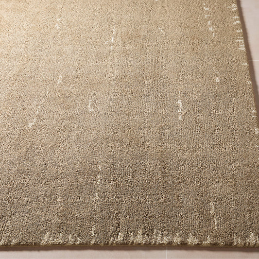 Hand-Knotted Marrin Sand Wool Rug – Elegant New Zealand Wool Area Rug in Multiple Sizes for Modern Home Décor