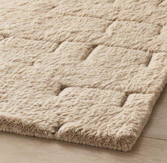 Hand-Knotted Hadya  Vintage Rug – Elegant Traditional Handmade Wool Area Rug