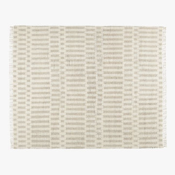 Hand-Knotted ESME Ivory Oushak Rug – Luxurious Turkish Wool, Thick Pile, Large Area Rug (7x10 / 8x10 / 9x12)