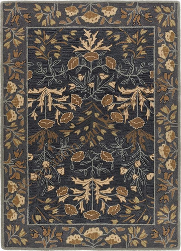 Hand-Tufted Modern  Floral Adeline Contemporary Rug 100% Wool Custom Area Rug High Quality for Living Room, Bedroom,