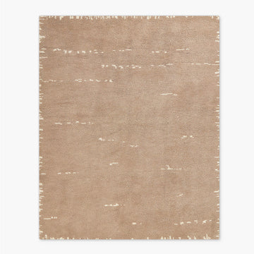 Hand-Knotted Marrin Sand Wool Rug – Elegant New Zealand Wool Area Rug in Multiple Sizes for Modern Home Décor