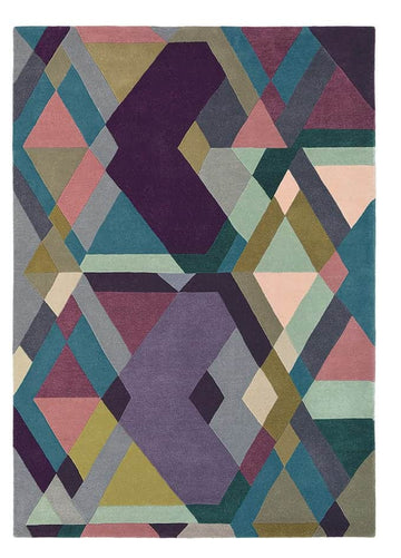 Modern Hand-Tufted “Mosaic Light” Abstract Rug | 100% Premium Wool | High-Quality Area Rug for Living Room & Bedroom