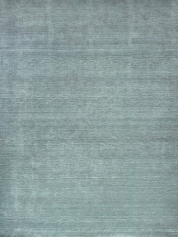 Handloom Luxury Solid Wool Rug – Soft Green Neutral Design for Living Room & Bedroom