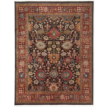 Surry Hand Knotted Vintage Oriental Pattern Area Rug