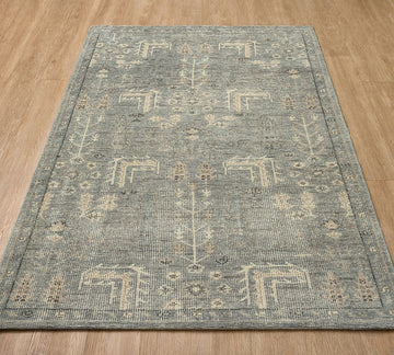 Reese Hand Knotted Contemporary Soft Pattern Rug