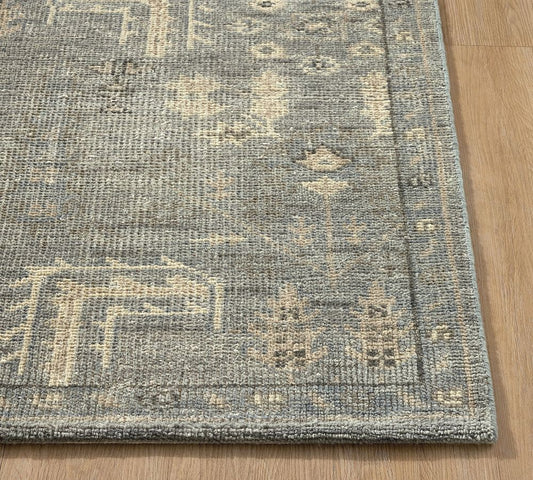 Reese Hand Knotted Contemporary Soft Pattern Rug