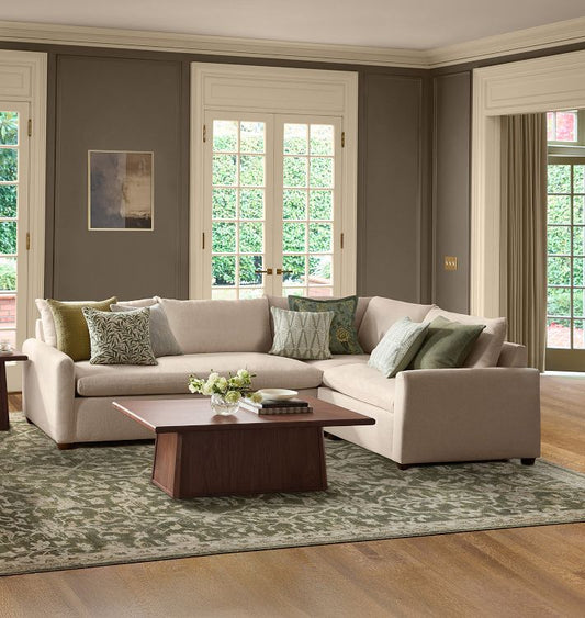 Thora Hand Knotted Classic Vine Design Rug