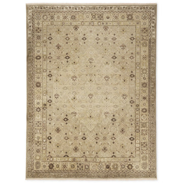 Everly Hand Knotted Classic Persian Style Neutral Rug