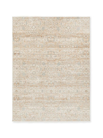 Pembroke Hand Knotted Soft Ivory Floral Wool Rug