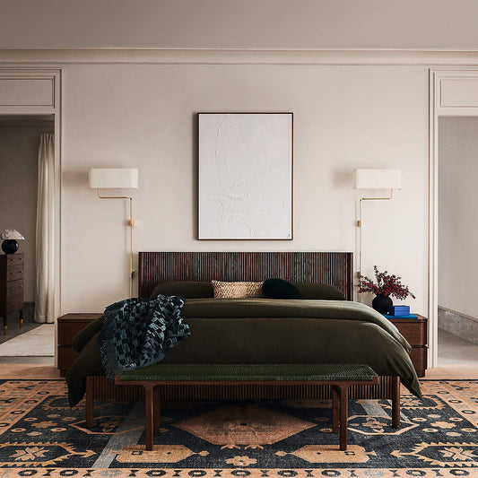 Aracati Hand Knotted Rustic Heritage Wool Area Rug