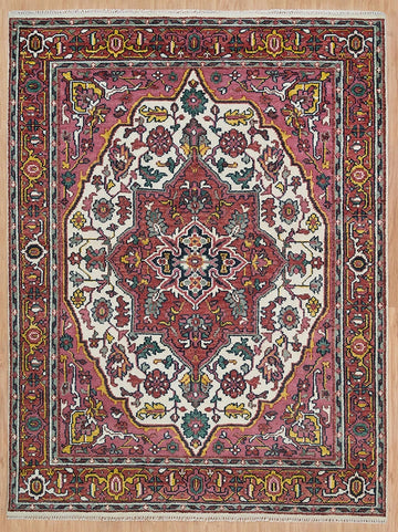 Turkish Delight Boho Rug – Vibrant Handwoven Oushak with a Contemporary Twist