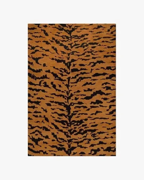 "Tigri Abstract Modern Luxury Hand-Tufted Rug – 100% Premium Wool Area Rug for Living Room & Bedroom"